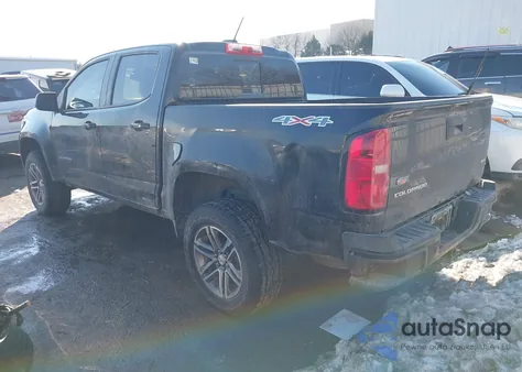 2022 Chevrolet Colorado 4Wd Short Box Lt from USA, damaged, VIN 1GCGTCEN5N1127727